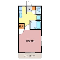 コーポペペの物件間取画像